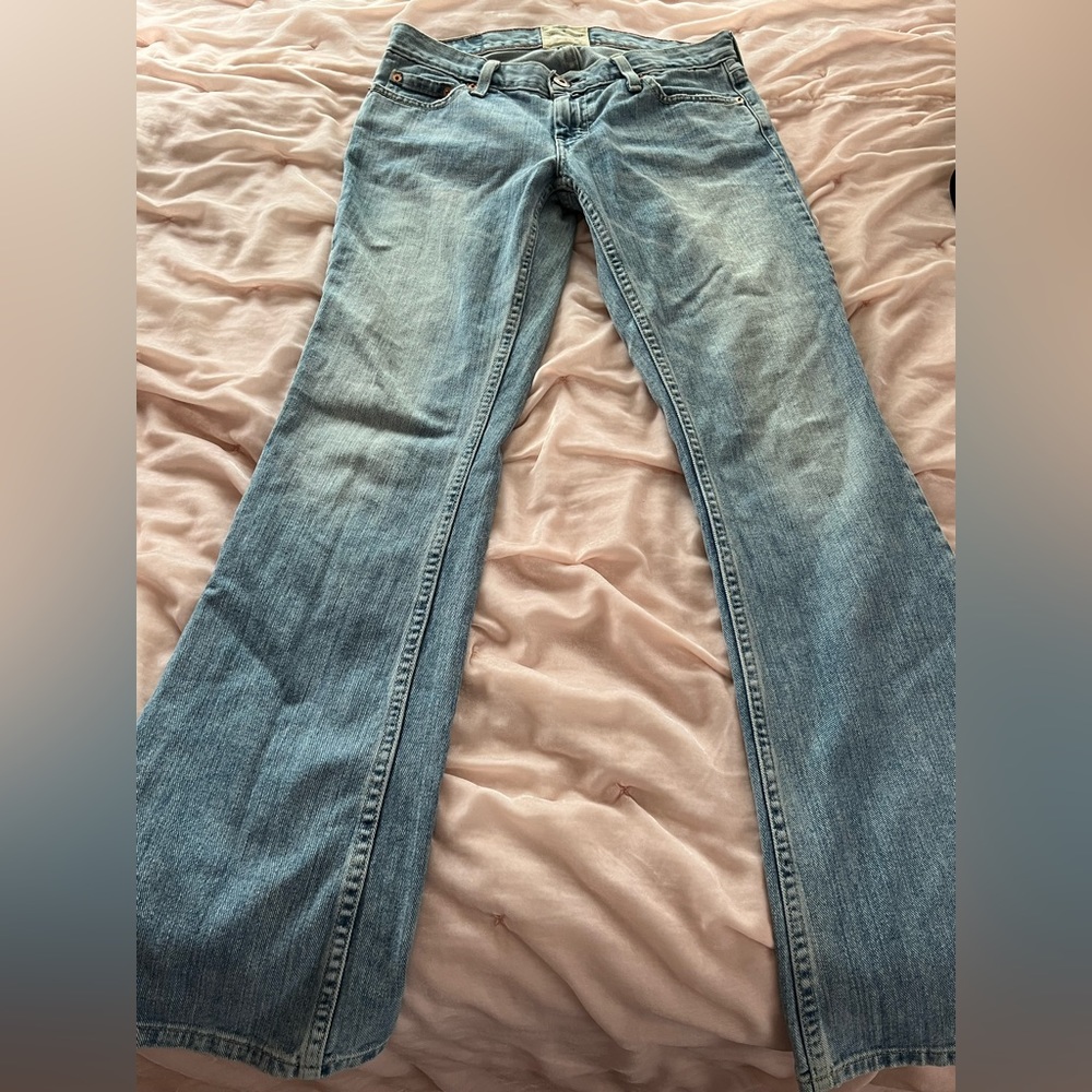 American Eagle y2k 2000s Low Rise Bootcut Jeans